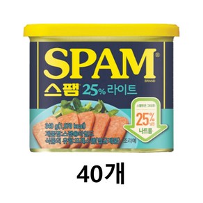 스팸 마일드 햄통조림, 340g, 40개