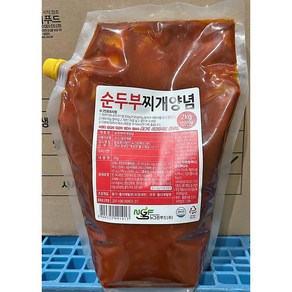 양념장(뉴그린 순두부찌개용 2kg) 업소용 찌개양념, 1개, 2kg