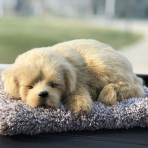 리얼펫 강아지 고양이 공기정화 탈취 제습인형, 골드리트리버, 1개, 300ml