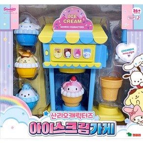 [영실업] 산리오캐릭터즈 시나모롤 아이스크림 가게놀이, 1개, 단품