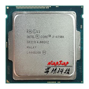 인텔 코어 i7-4790K i7 중고 쿼드 8 스레드 CPU 4790K 4.0 GHz 88W 8M LGA 1150, 01 CHINA, 한개옵션1