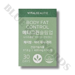 바이탈뷰티 메타그린 슬림업 420mg x 90정 1개월분, 1개