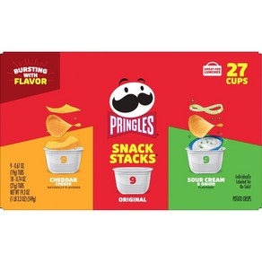 Pringles 프링글스 스낵 스택 버라이어티 팩 549g