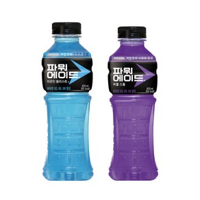 [한번에먹자쇼핑몰] 파워에이드 퍼플스톰&마운틴 600ml X 각6개(총12개)