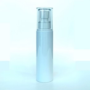 [더위치]100ml 투명캡 안개 미스트 용기 오버캡포함 균일 분사 토너 스킨 스프레이 공병, 1개