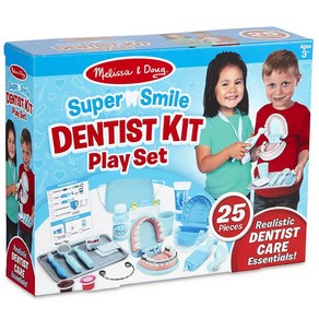 [당일출고] 미국 멜리사앤더그 스마일 치과놀이 장난감 병원 놀이 의사 세트 역할놀이 / Dentist Play Set