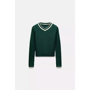 ZARA 자라 케이블 니트 스웨터 6771134