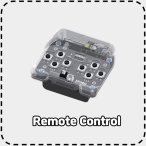 엑스로보 리모컨 송신부(RF Remote Contol), 1개