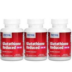 Jaow Glutathione 자로우포뮬러 글루타치온 500mg 60캡슐, 60정, 3개