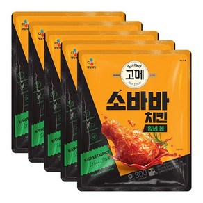 고메 소바바치킨양념봉 300G 5봉, 5개