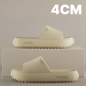 푹시즈 커플 EVA 발편한 쿠션 4cm 슬리퍼