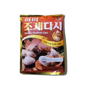 화미 조개다시, 1kg, 6개