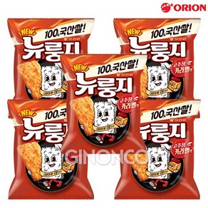 오리온 뉴룽지 고추장카라멜(105g) x 5개, 105g