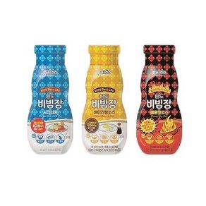 팔도 비빔장 시그니처 200g + 버터간장소스 200g + 매운맛소스 200g