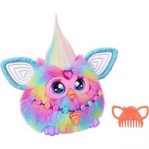 Fuby Tie Dye Plush Toy Voice Activated 15 Fashion Accessoies Inteactive Toys Ages 6+, 1개