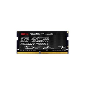 GeIL DDR4 16G PC4-25600 CL22 노트북용 메모리, 선택하세요, 1개