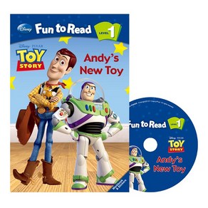 Disney Fun To Read set 1-20 Andy's New Toy (Toy Stoy) (Book+WB+Audio CD)