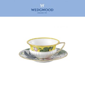 [해외][Wedgwood] 웨지우드 원더러스트 Wondelust Watelily Teacup & Sauce (1set / 2pc) (추가금없음), 2개