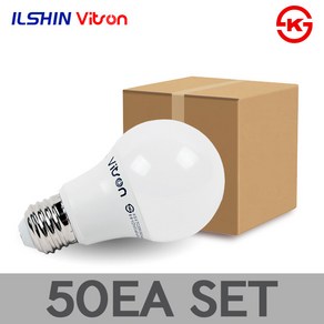 비츠온 LED 전구 벌브 8W 50EA 1BOX, 전구색, 50개