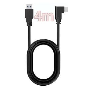 OKANUS 오큘러스 퀘스트2 링크 케이블 4M USB-CtoA PC연결, 1개