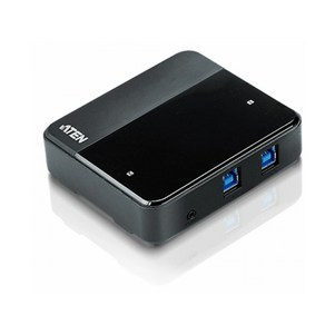 ATEN(에이텐) US234 2포트 USB 3.0 주변 공유 장치, 1개