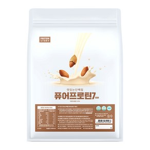 프로틴스토리 맛있는 단백질 퓨어프로틴7 3kg 아몬드, 1개