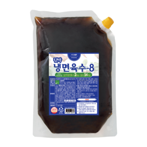 단박냉면육수-8 2kg, 6개