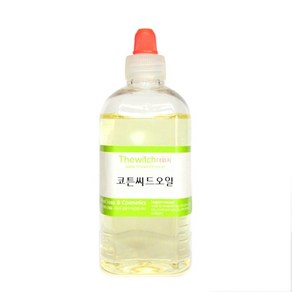 [더위치]코튼씨오일 100ml 목화씨오일 면실유 Cotton Seed Oil Gossypium Hebaceum, 1개