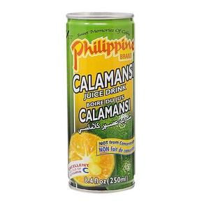 Philippine Band Calamansi Juice 필리핀 브랜드 칼라만시 주스, 1개, 250ml