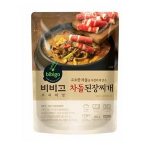 비비고 차돌된장찌개 460g, 2개