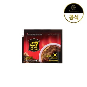 G7 G7 퓨어블랙 15개입 베트남PKG (내수용) / 원두 커피 블랙 다크 아메리카노, 2g, 1개, 2g