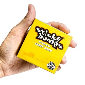 Sticky Bumps 스티키범프 서핑 왁스 서핑보드왁스, [Topical](Yellow), 1개