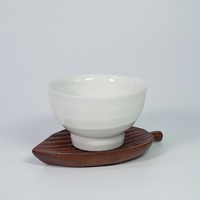 백자다기잔 찻잔 (대), 1개