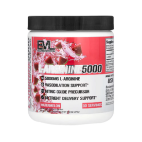 EV루션 뉴트리션 L-아르기닌 5000 수박맛 270g(9.52oz), 1개, 270g