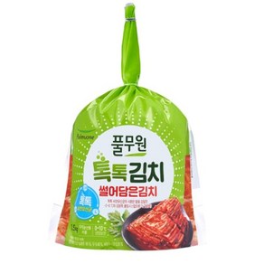 풀무원 풀무원 톡톡 썰어담은 김치 1.5kg, 17개