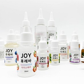 [2+1] 조이후레바 30ml 식품첨가물 액상 향료 플레이버 슬라임 베이킹