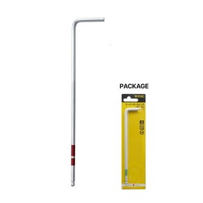 WISE 와이즈 슈퍼 롱 볼렌치 SBL-20 (2.0mm) 적색 좁은 공간 작업, 1개