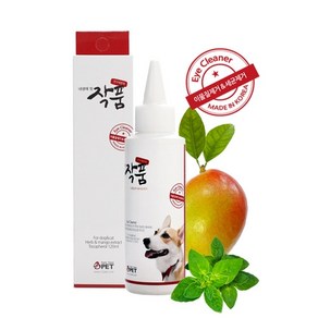 작품 강아지 고양이 눈 세정제 120ml, 1개, 단품