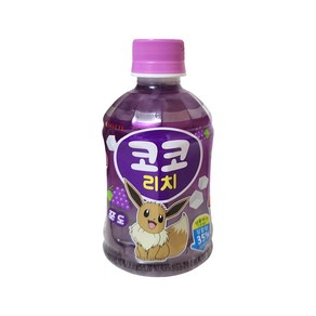 코코리치 포도맛 페트음료 포켓몬패키지랜덤 280ml x 6개