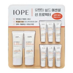 아이오페 유브이 쉴드 에센셜 선 프로텍터 선크림 세트 트레이더스 기획 썬크림, 1세트, 140ml