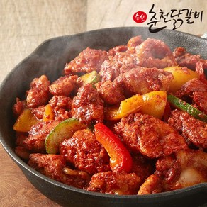 eTV [춘천닭갈비]국내산 닭으로 만든 순살 춘천닭갈비 500g x 4팩, 4개