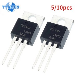 전계 효과 트랜지스터 키트 IRFZ44N TO 220 IRFZ44 MOSFET 트랜지스터 55V 49A IRFZ44NPBF 5 PCs 0PCs, 5개