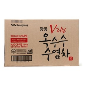 광동 옥수수수염차 340ml 20ea(박스) (WC89BDB), 20개