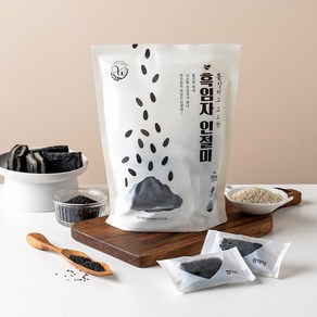 창억 흑임자인절미 개별포장떡 500g