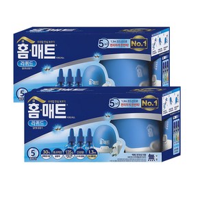 홈매트 리퀴드 에스 코드형 훈증기 살충제 + 리필 45일 x 3p, 2세트