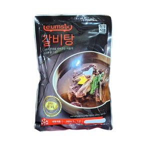 (무)(냉동)청우 갈비탕(냉동 600g), 10개, 600g