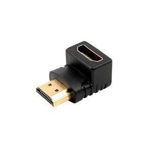 Coms HDMI 연장젠더 하향꺾임 BU183