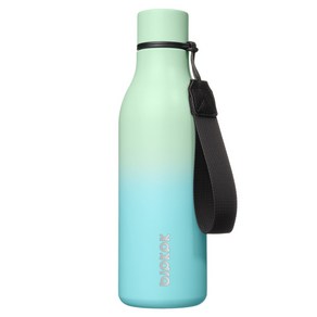 bjpkpk 프리미엄 스테인리스 스틸 보온병, 그라데이션 민트, 530ml, 1개