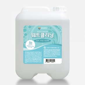 가스코 웨트클리닝 중성세제, 18L, 1개, 18L