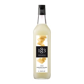 (카페시럽) 1883 화이트초코릿 시럽 1000ml, 1개